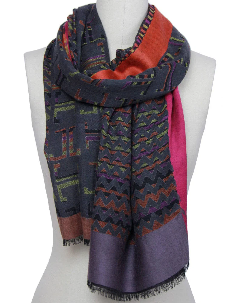 Saachi Cotton Fringed Light Scarves - 39" x 71" - Image 11