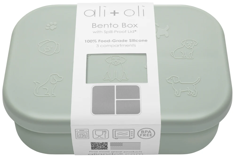 Ali + Oli Silicone Bento-Style Youth Lunchbox - Image 2