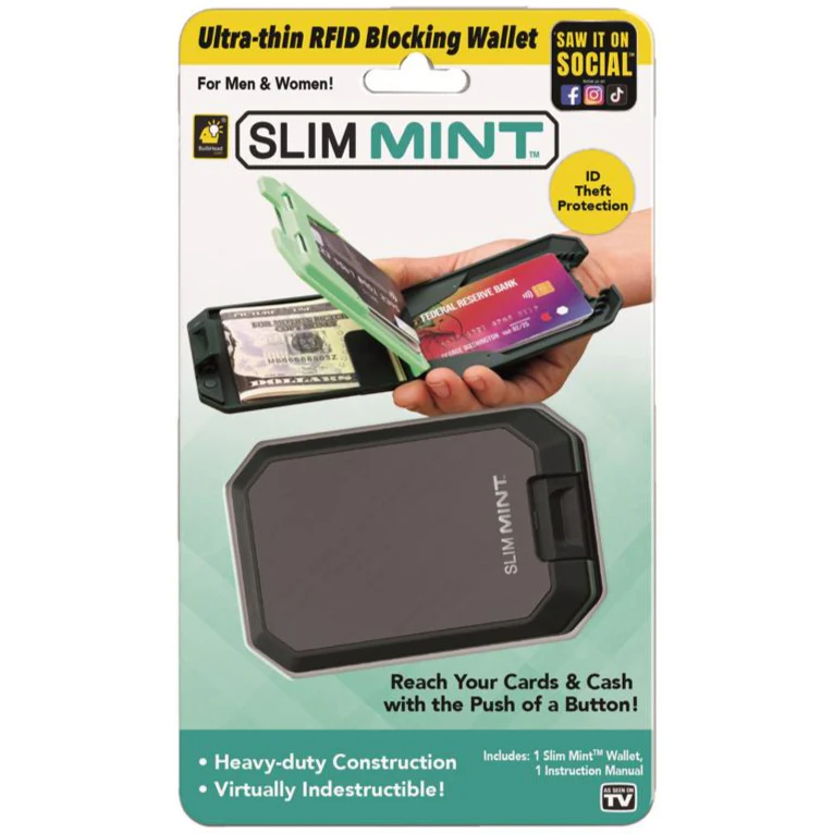 SlimMint Ultra-Thin RFID Blocking Wallet - Image 2