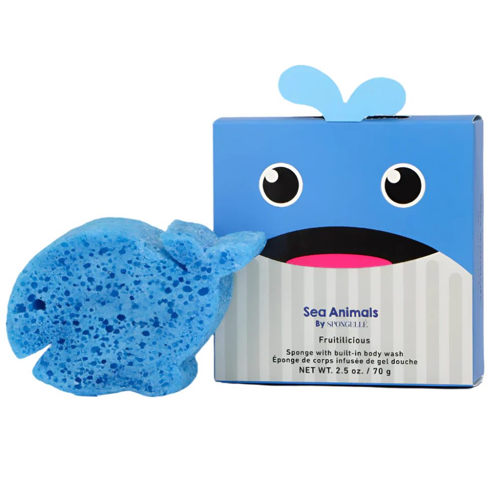 Spongelle Sea Animal Bath Sponge - 2.5 oz. - Image 2