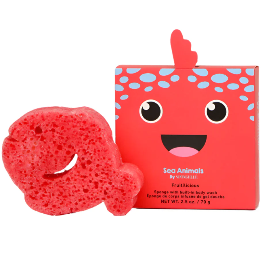 Spongelle Sea Animal Bath Sponge - 2.5 oz. - Image 3