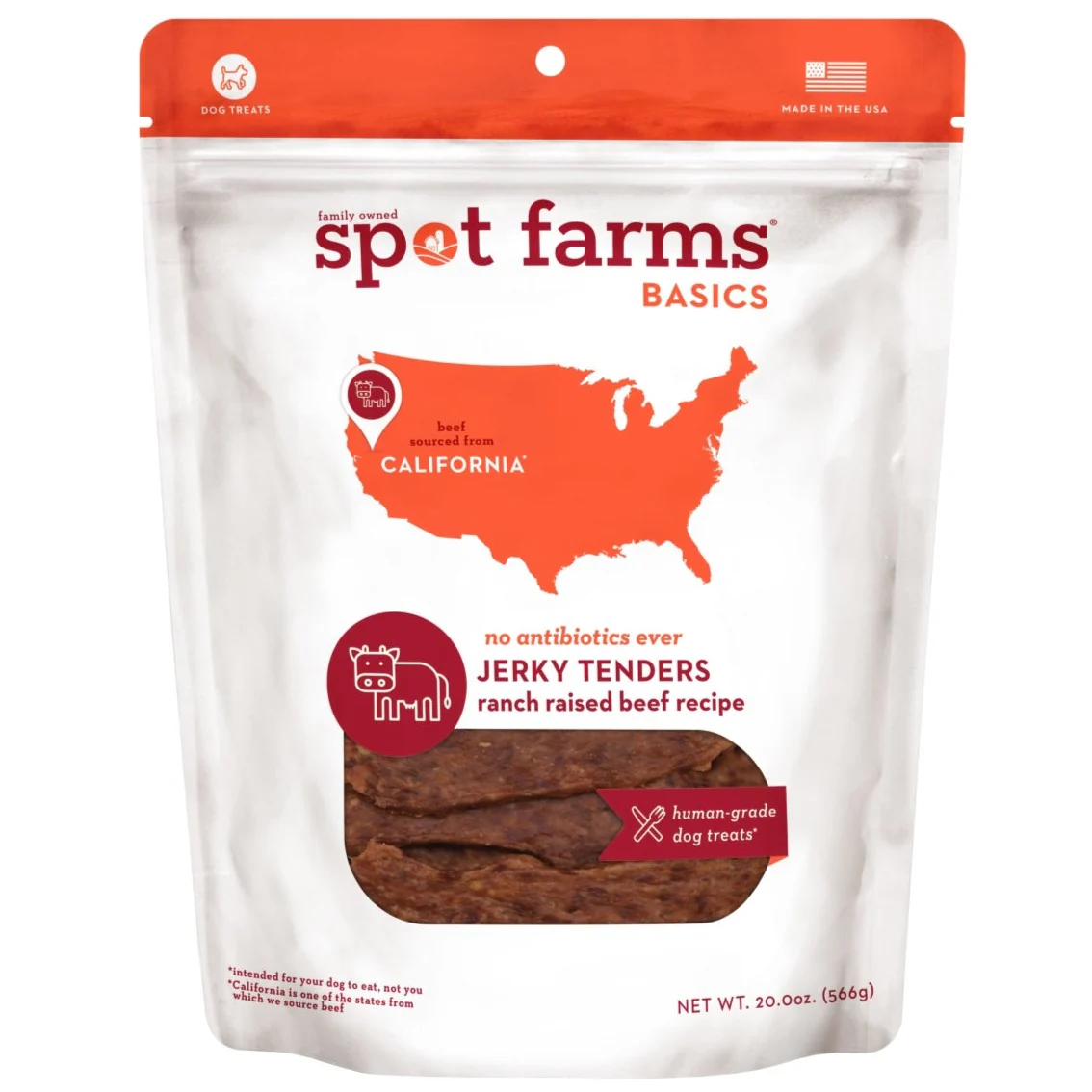 Spot Farms Beef Jerky Tenders Dog Treats - Image 2