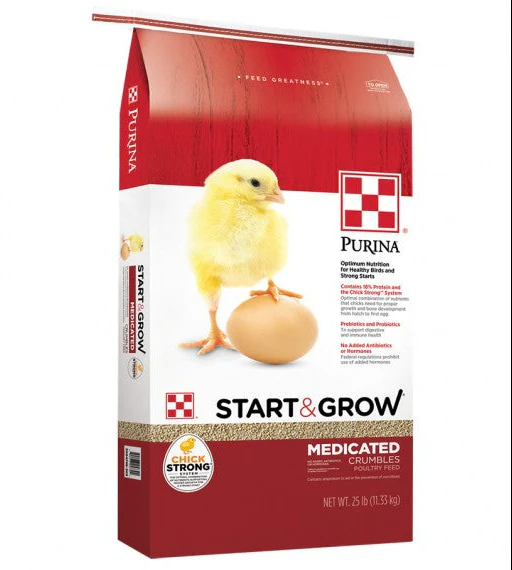 Purina Start & Grow Complete Chick Feed Crumbles - 5, 15, & 50 lb. - Image 4