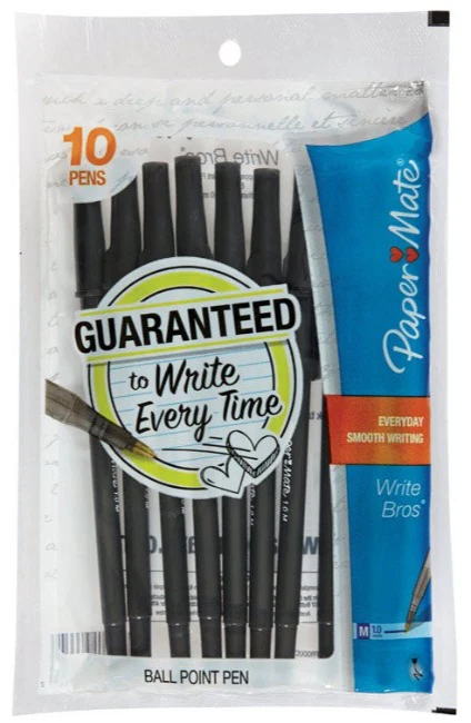 Paper Mate Write Bros. Ballpoint Pens - 10 pc. - Image 2