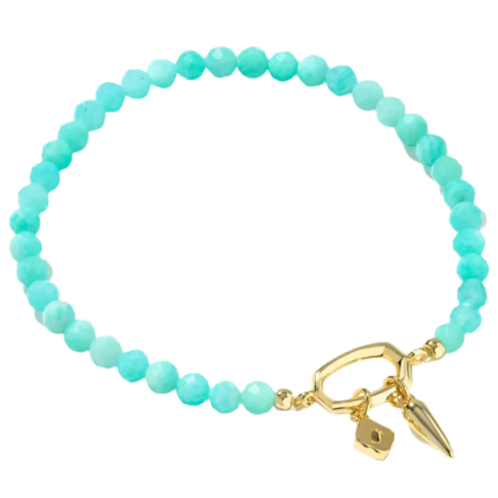 Kendra Scott Sylvia Gold Strand Beaded Bracelet - Image 2