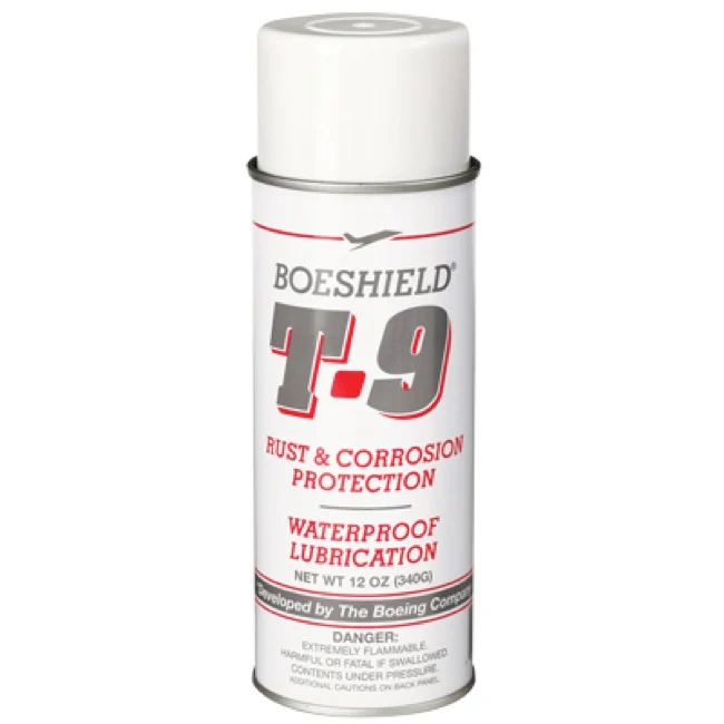 Boeshield T-9 Lubricant Aerosol Spray - 4 oz. & 12 oz. - Image 2