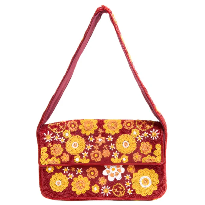 Jen & Co. Tana Beaded Shoulder Bag - Image 3