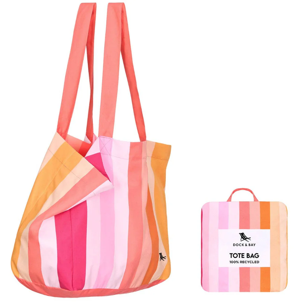 Dock & Bay Foldaway Shopping Totes - 15" x 7" - Image 2