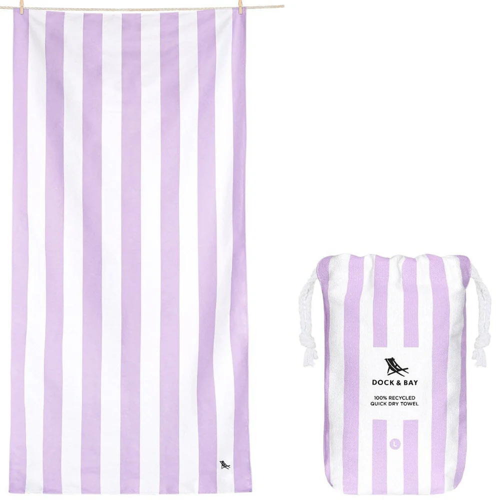 Dock & Bay Quick-Dry Cabana Stripe Beach Towels - 63" x 35" - Image 4