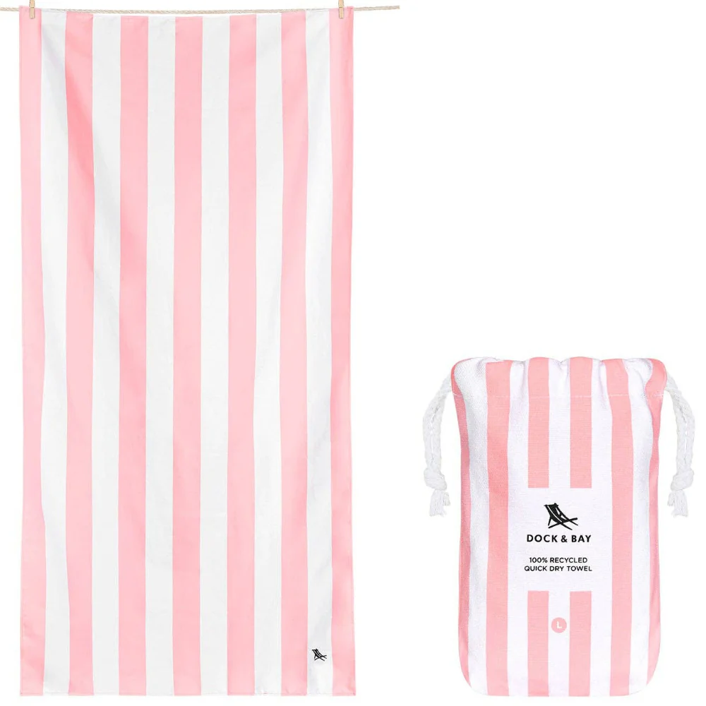 Dock & Bay Quick-Dry Cabana Stripe Beach Towels - 63" x 35" - Image 5