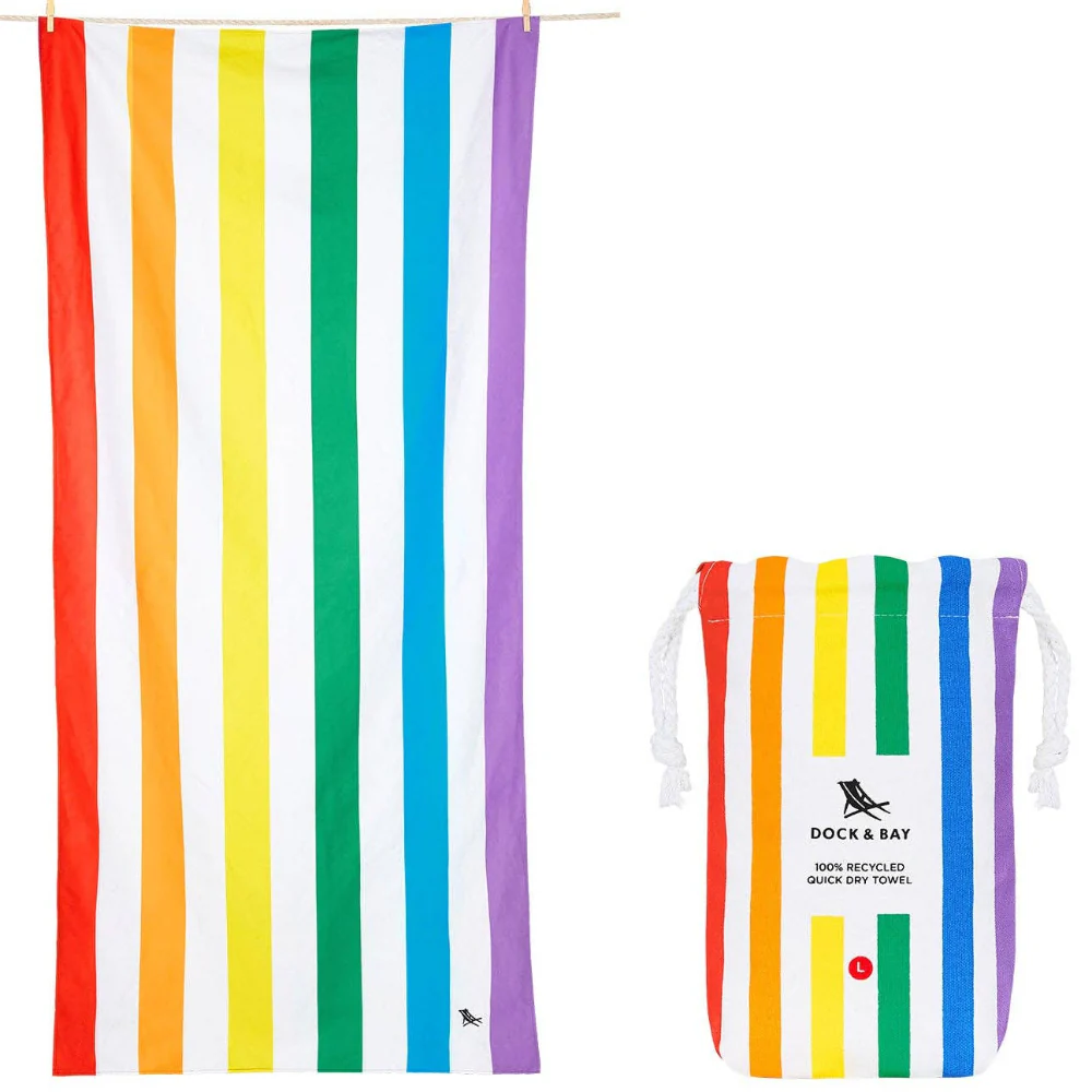 Dock & Bay Quick-Dry Cabana Stripe Beach Towels - 63" x 35" - Image 8