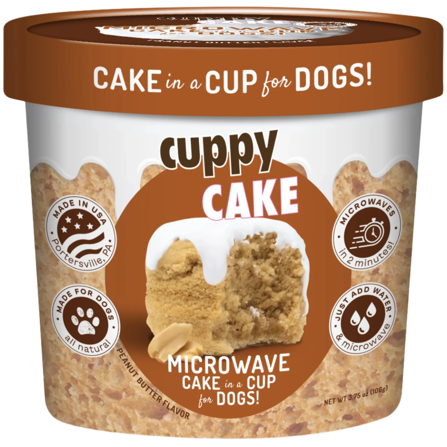 Puppy Cake Microwave Cupcake Mix for Dogs - 4 oz. - Image 2