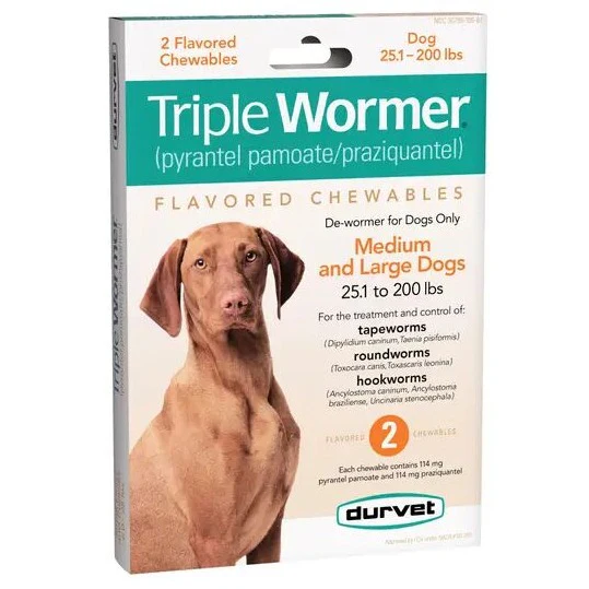 Durvet Triple De-Wormer (Dog) - Image 2