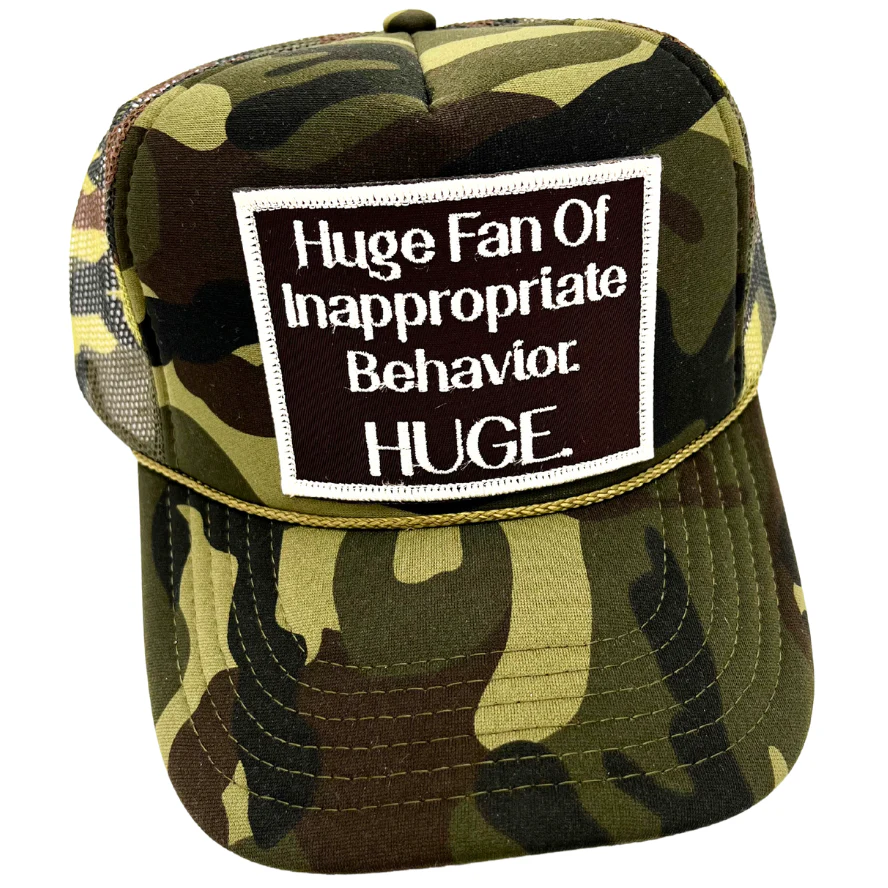 Billie Jane's Funny Embroidered Patch Mesh-Back Trucker Hats - Image 2