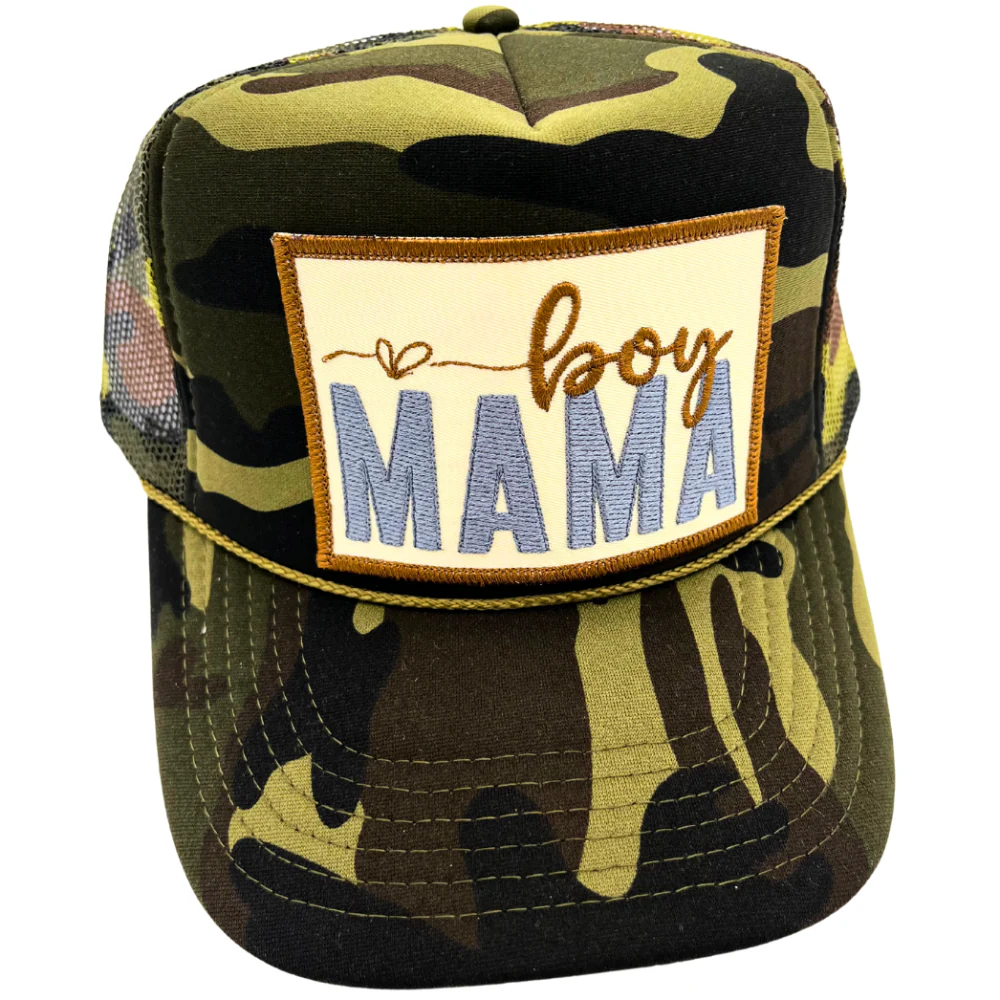 Billie Jane's Funny Embroidered Patch Mesh-Back Trucker Hats - Image 5