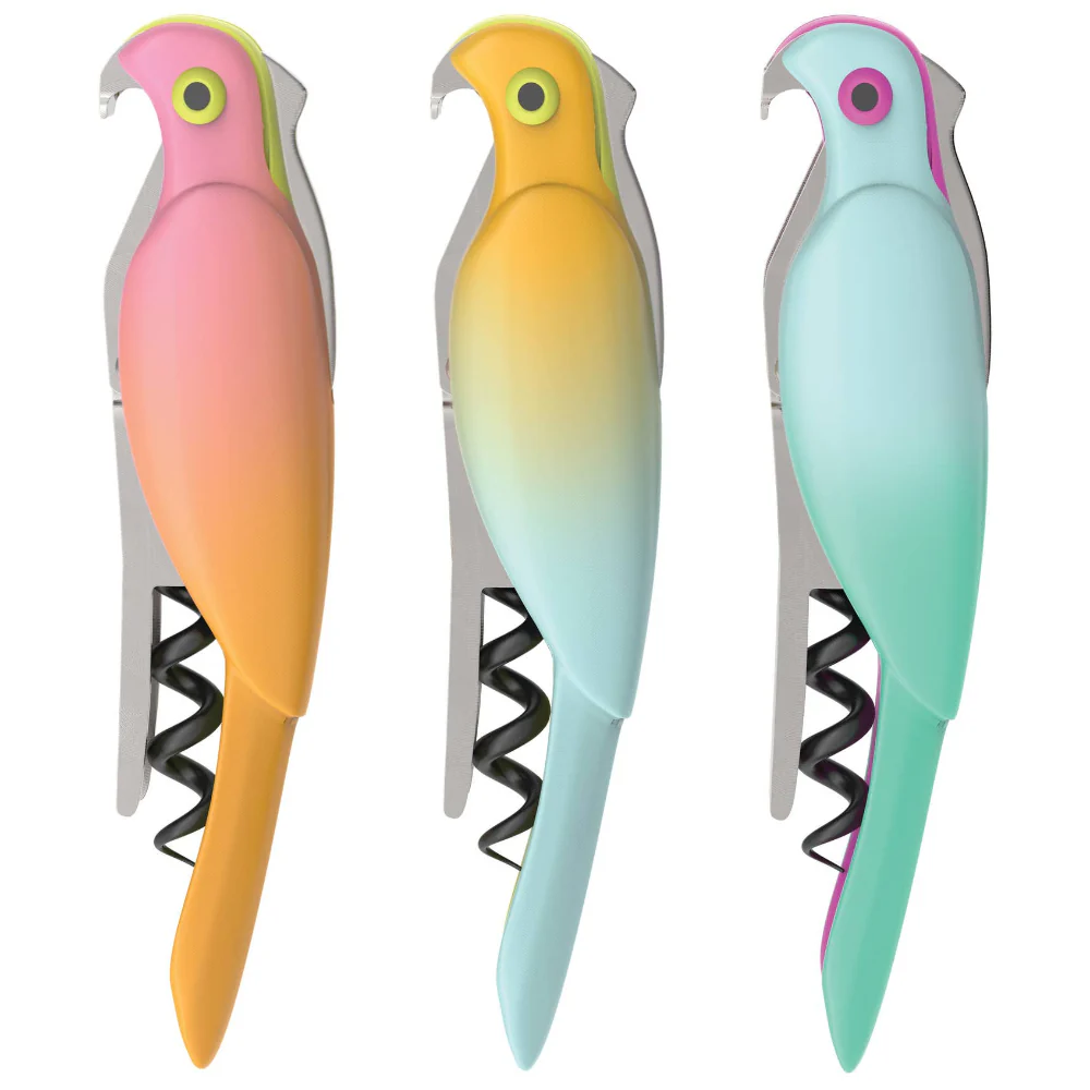 TRUE Zoo "Corkatoo" Bird-Shaped Corkscrew & Bottle Opener - Image 2