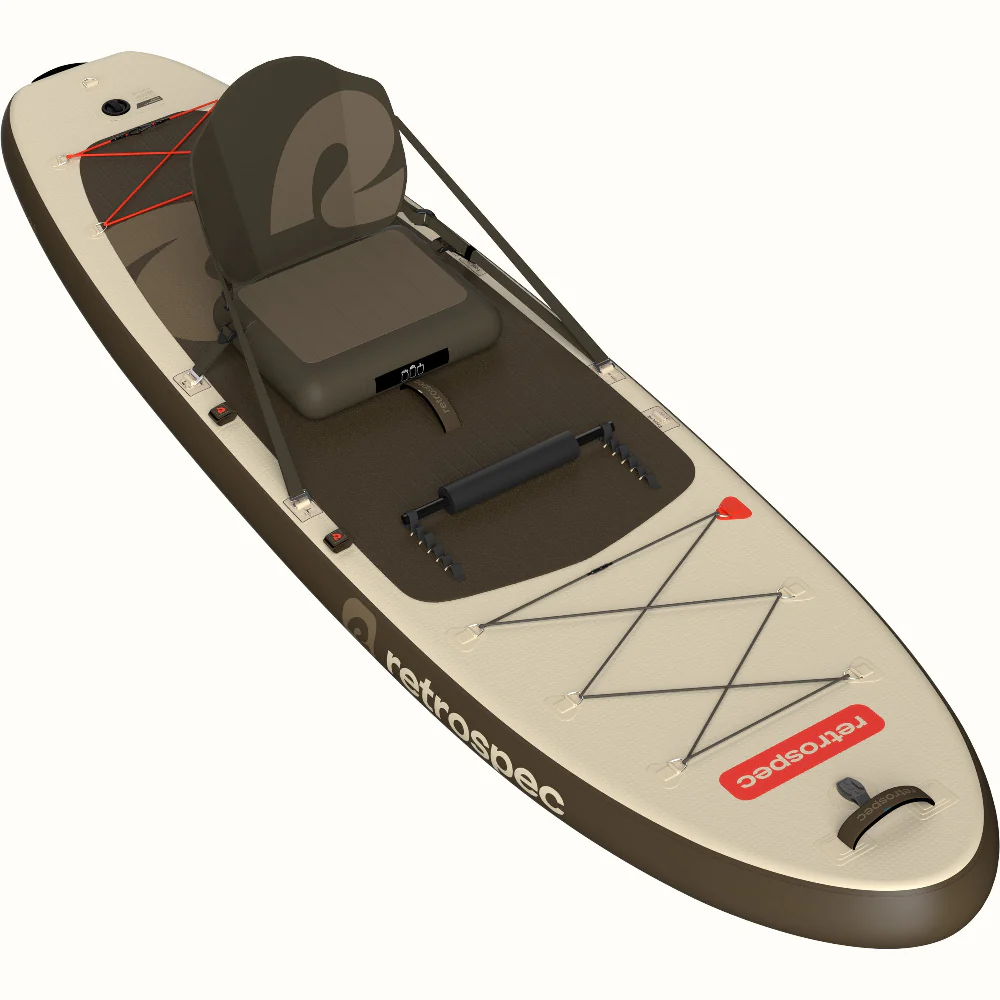 Retrospec Weekender PLUS 2 Inflatable Paddle Board Kit - 10.5' - Image 3