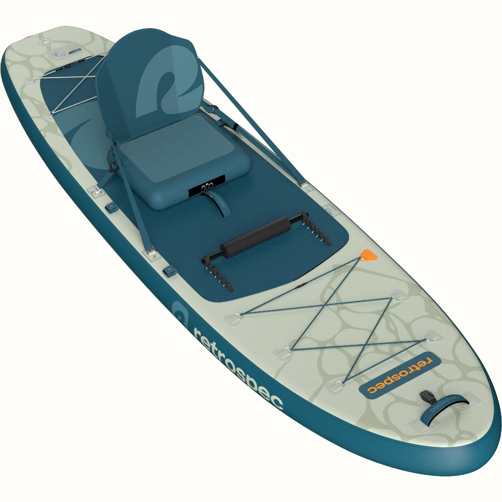 Retrospec Weekender PLUS 2 Inflatable Paddle Board Kit - 10.5' - Image 4