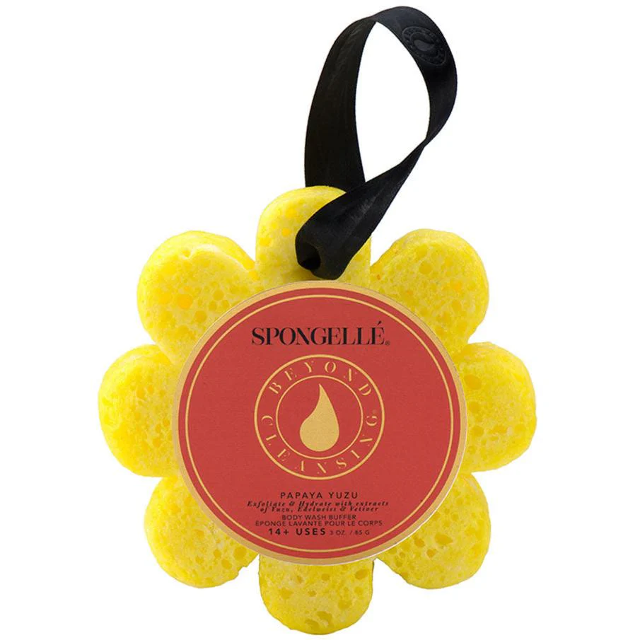 Spongelle Wild Flower Exfoliating Bath Sponges - 1.75 oz. & 3 oz. - Image 2