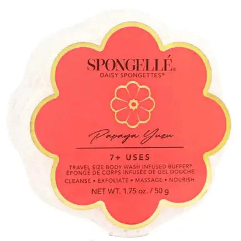Spongelle Wild Flower Exfoliating Bath Sponges - 1.75 oz. & 3 oz. - Image 3