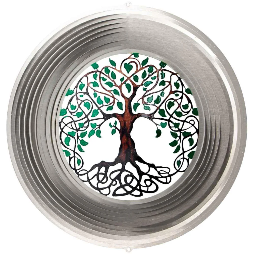 Spinfinity Stainless Steel Wind Spinners - 12" - Image 11