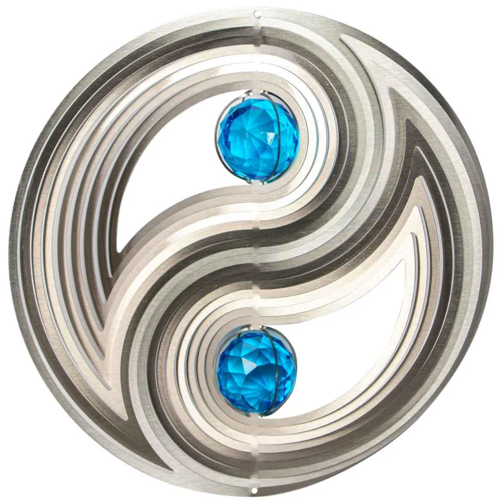 Spinfinity Stainless Steel Wind Spinners - 12" - Image 13