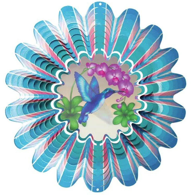 Spinfinity Stainless Steel Wind Spinners - 12" - Image 5