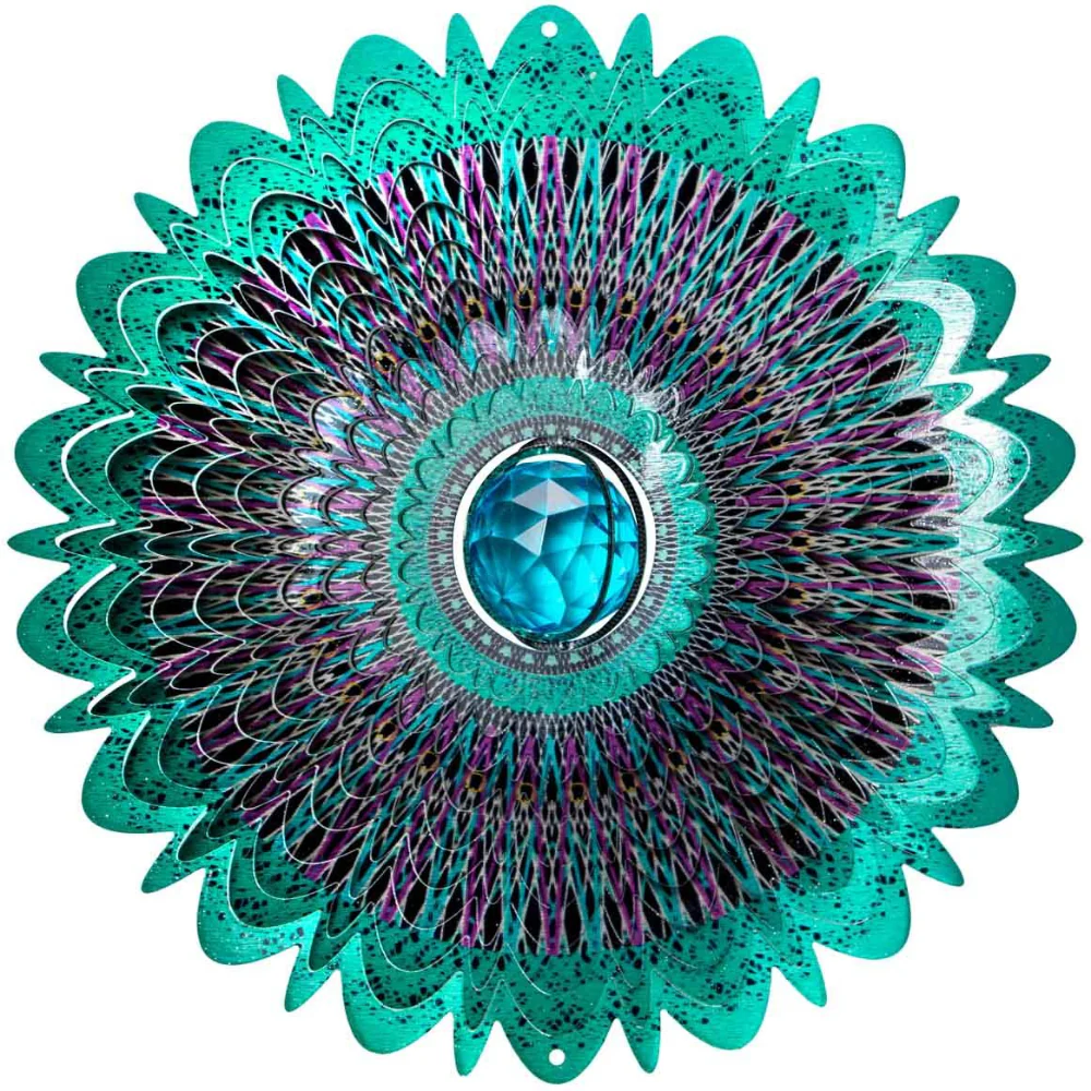 Spinfinity Stainless Steel Wind Spinners - 12" - Image 8