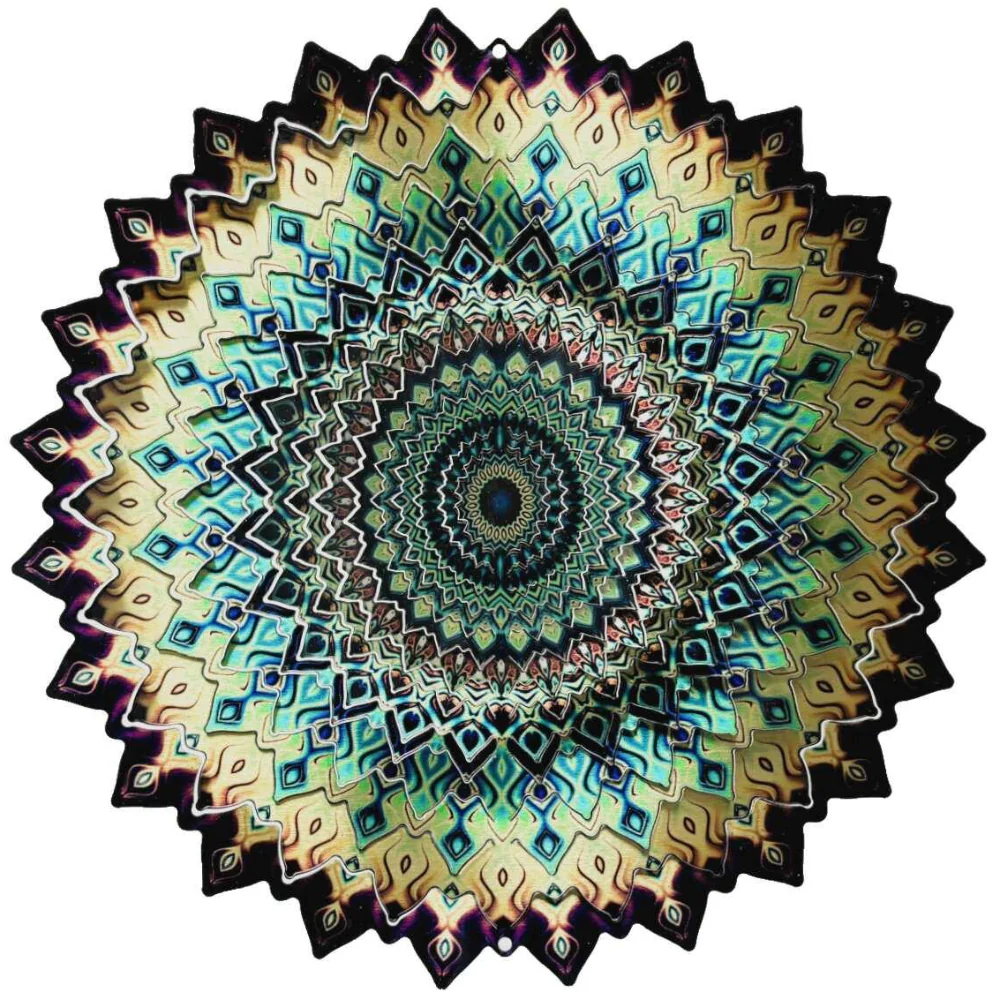 Spinfinity Stainless Steel Wind Spinners - 12" - Image 9