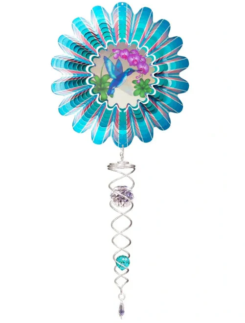 Spinfinity Stainless Steel Mini Wind Spinners w/ Twister Tail - 14" - Image 5