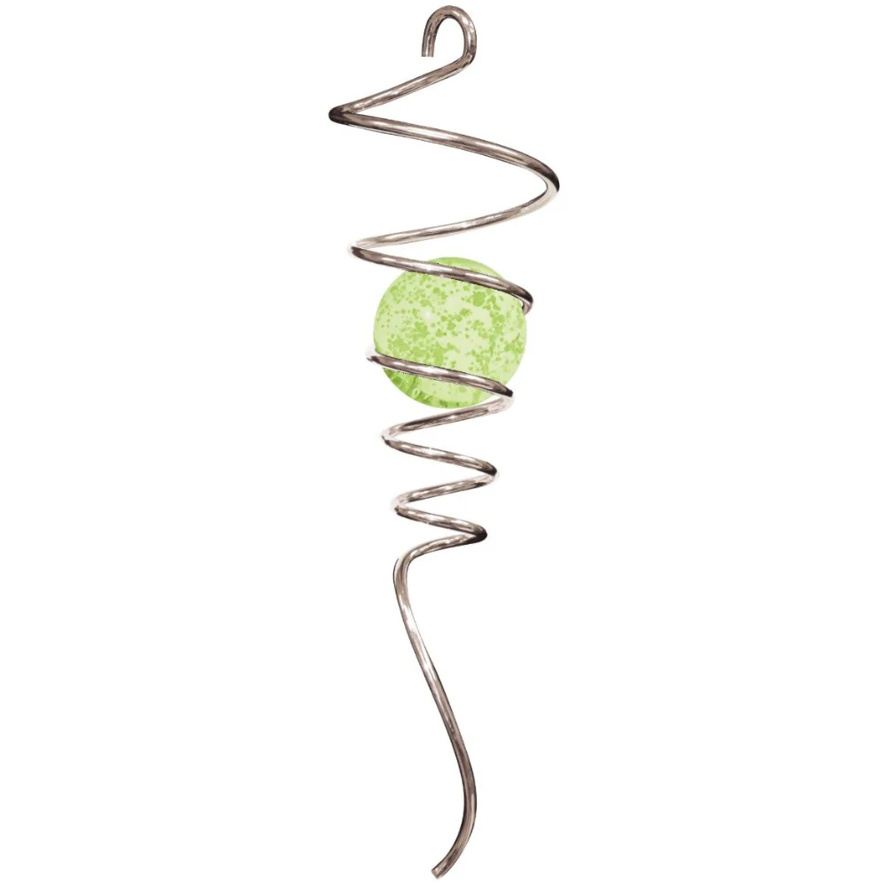 Spinfinity Stainless Steel Spiral Crystal Tail Hangers - 9" - Image 5