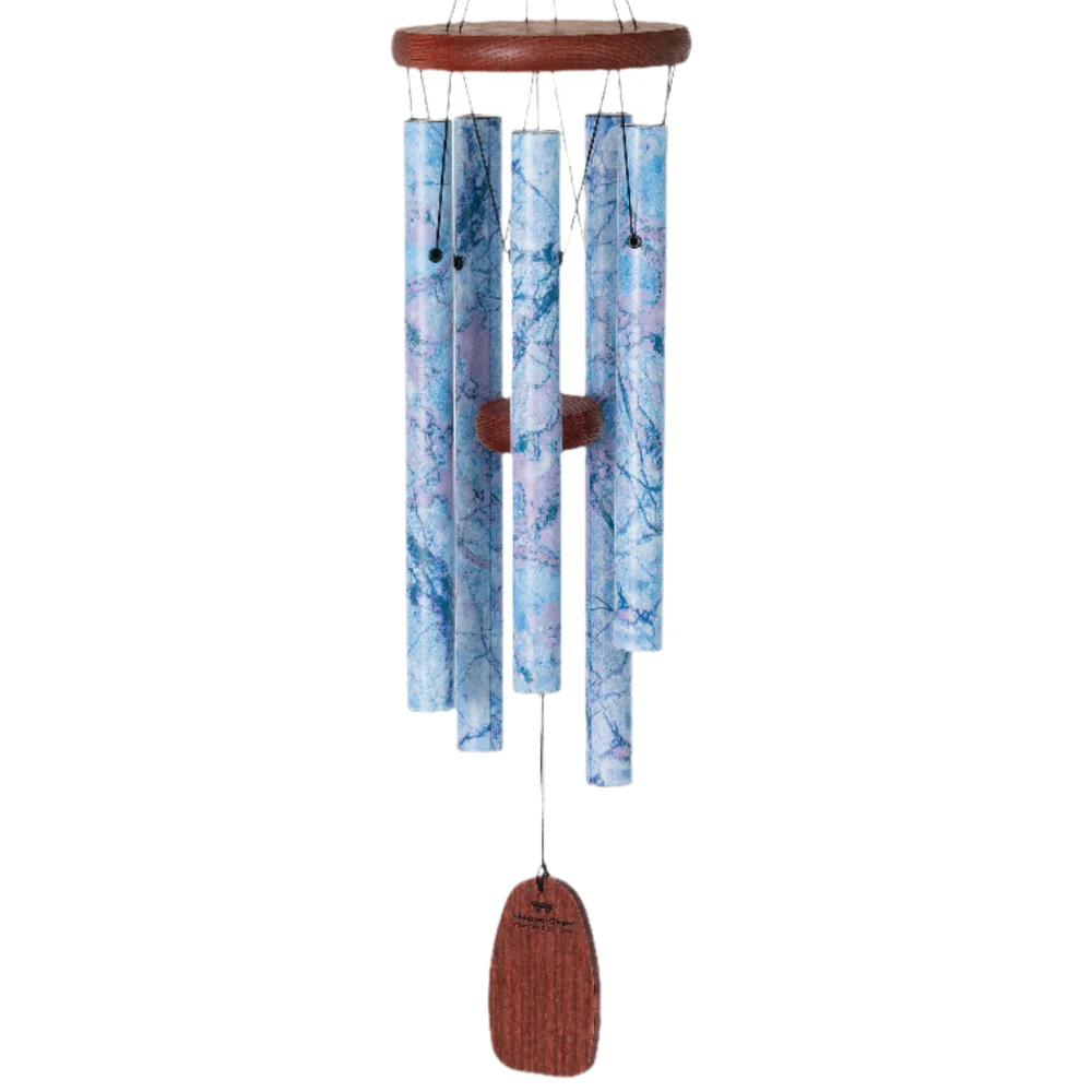 Marbled-Style Patina Windchime - 24" - Image 2