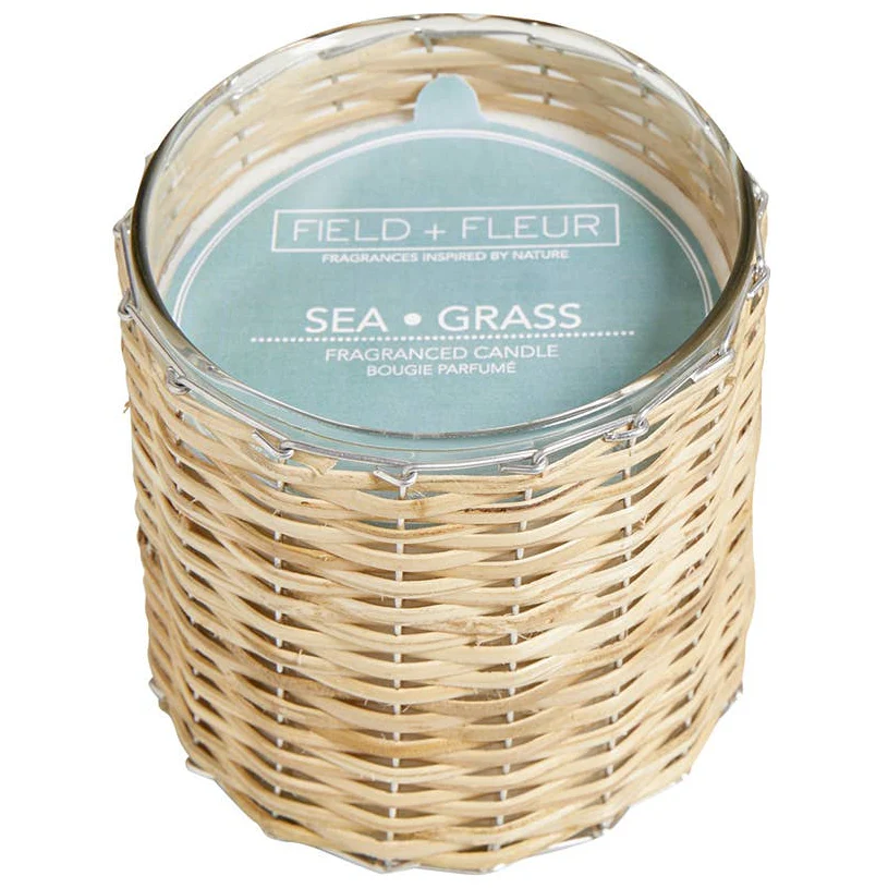 Field+Fleur Soy Wax Wicker Candles - 12 oz. & 21 oz. - Image 5