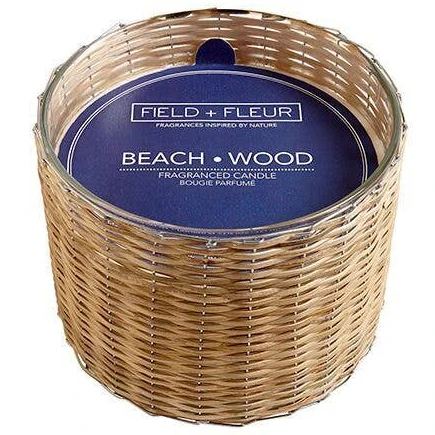 Field+Fleur Soy Wax Wicker Candles - 12 oz. & 21 oz. - Image 7